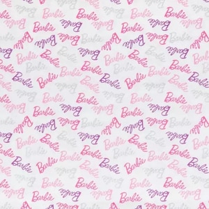Barbie Sparkle Fabric 100% Cotton