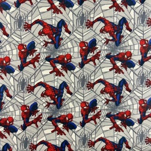 SpiderMan  100% Cotton Fabric