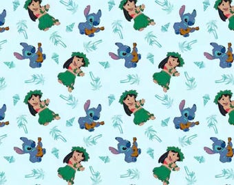 Lilo and Stitch Fabric 100% Cotton Fabric