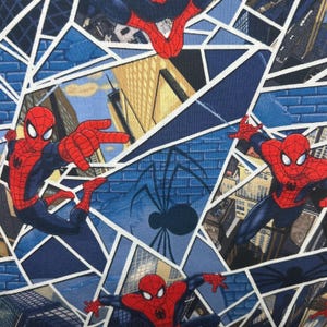 SpiderMan  100% Cotton Fabric
