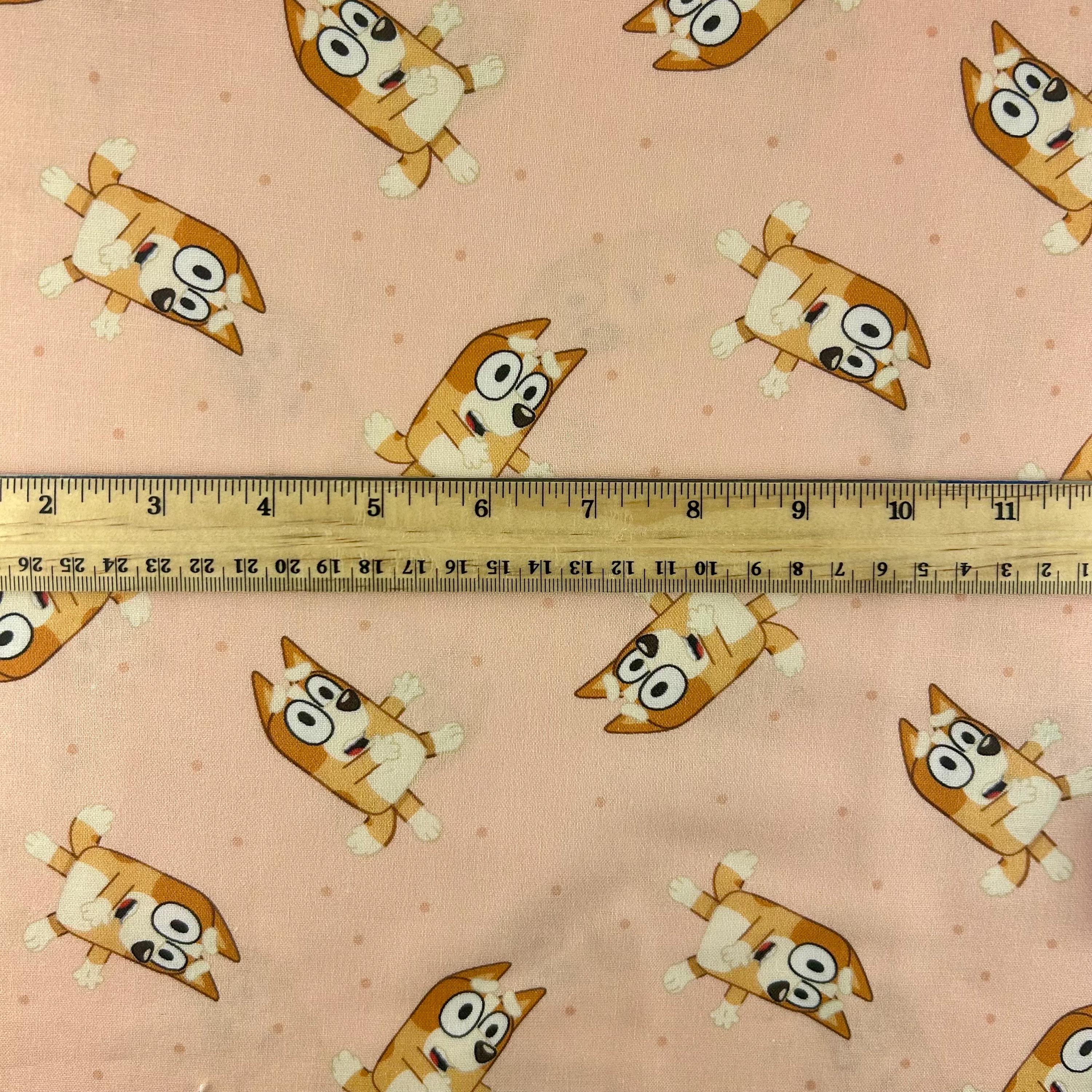 Bluey and Bingo Fabric 100% Cotton Fabric - Etsy