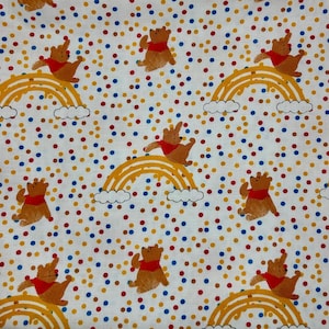 Winnie the Pooh Fabric 100% Cotton Fabric
