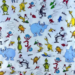 Dr. Seuss Fabric 100% Cotton Fabric