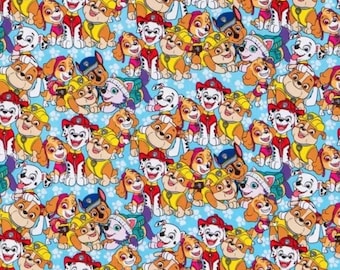 Tela 100% algodón de Paw Patrol