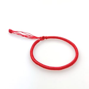 Protection Tibetan Bracelet Handmade Vajra Knot Adjustable Closure Unisex Solid Buddhist Bracelet2#
