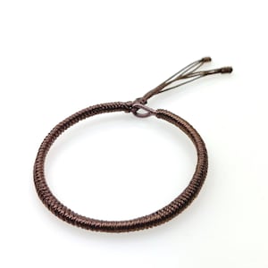 Protection Tibetan Bracelet Handmade Vajra Knot Adjustable Closure Unisex Solid Buddhist Bracelet1#