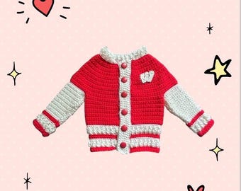 Custom Handmade Letterman Cardigan