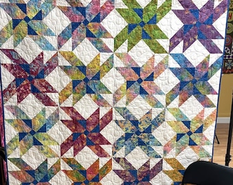 Color Me Happy "Spinning Crazy" Quilt Kit