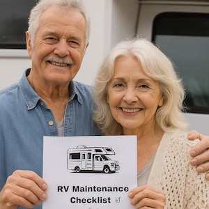 Printable RV Maintenance Checklist | Digital PDF | RV Owners Guide | Motorhome & Travel Trailer Care Log | Pre-Trip Checklist