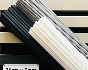 Fiber Reed Diffuser Ersatzstäbe: Extra Lang & Dick (36 cm x 5 mm) - Aromatherapie