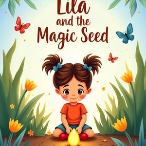 Children’s Story Book PDF | 10 Page Illustrated Kids Ebook | Bedtime Story Printable Book for Children | Digital Download