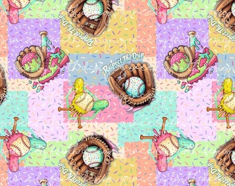 Il baseball rispetta il file digitale senza soluzione di continuità a goccia