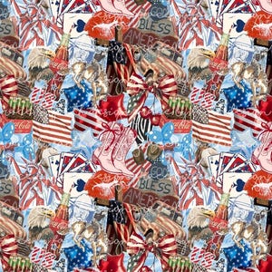 4.Juli 2013 gebrochene blaue vintage Mashup digitale nahtlose Datei