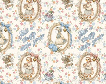 File digitale senza soluzione di continuità Floral Goose di vintage thrifting