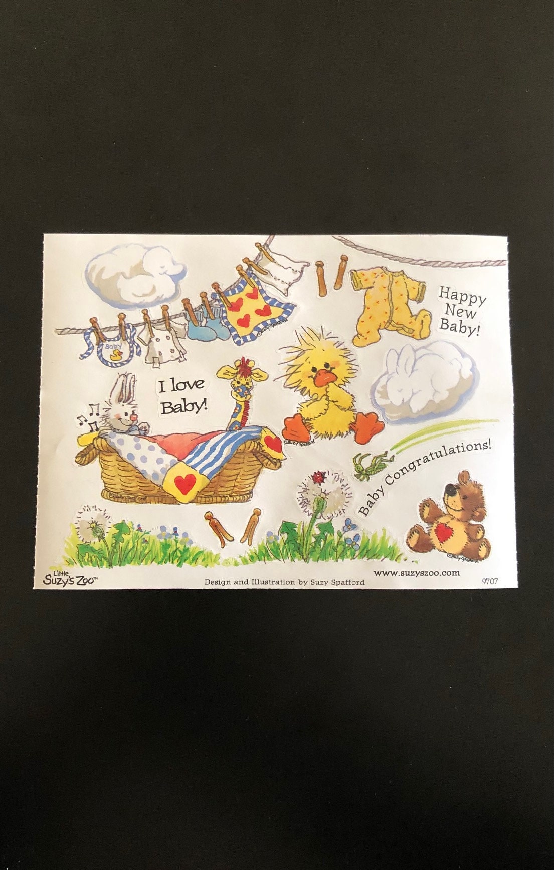 Vintage Rare New Little Suzy's Zoo 11pc Baby Shower Gift Set
