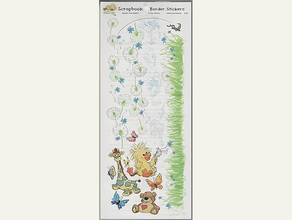 Little Suzy S Zoo Scrapbooking Border Sticker Sheet 9739 Etsy Little Suzy S Zoo Scrapbooking Border Sticker Sheet 9739 Etsy