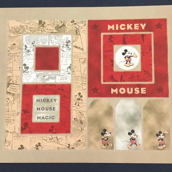 Mickey Mouse Punch Etsy