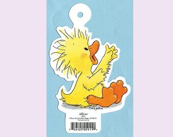 Suzy's Zoo Scrapbook Card Stock Die Cut Character 5911 Witzy the Duck Talking