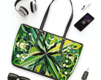 Borsa a tracolla in pelle PU vibrante: borsa a mano tote chic e colorata