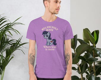 A Darkly Whimsical Tribute Tee “When less is more.” | Melancholy Mare
