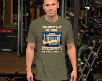 Mini Guppy Hangar B Restoration T-Shirt – Aviation History Apparel