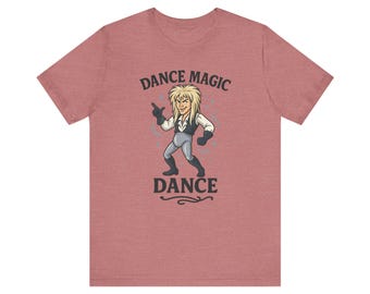 Dance Magic Dance Shirt, 80s Fantasy Movie Tee, Goblin King Inspired Shirt, Retro Movie Fan Gift, Vintage 80s Nostalgia T-Shirt