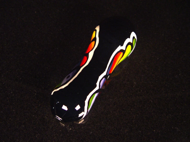 Spoon by Firebrand Veblen Good Line Literally Rainbow Ready to Ship Inside Out Glass Pipe VG10081801