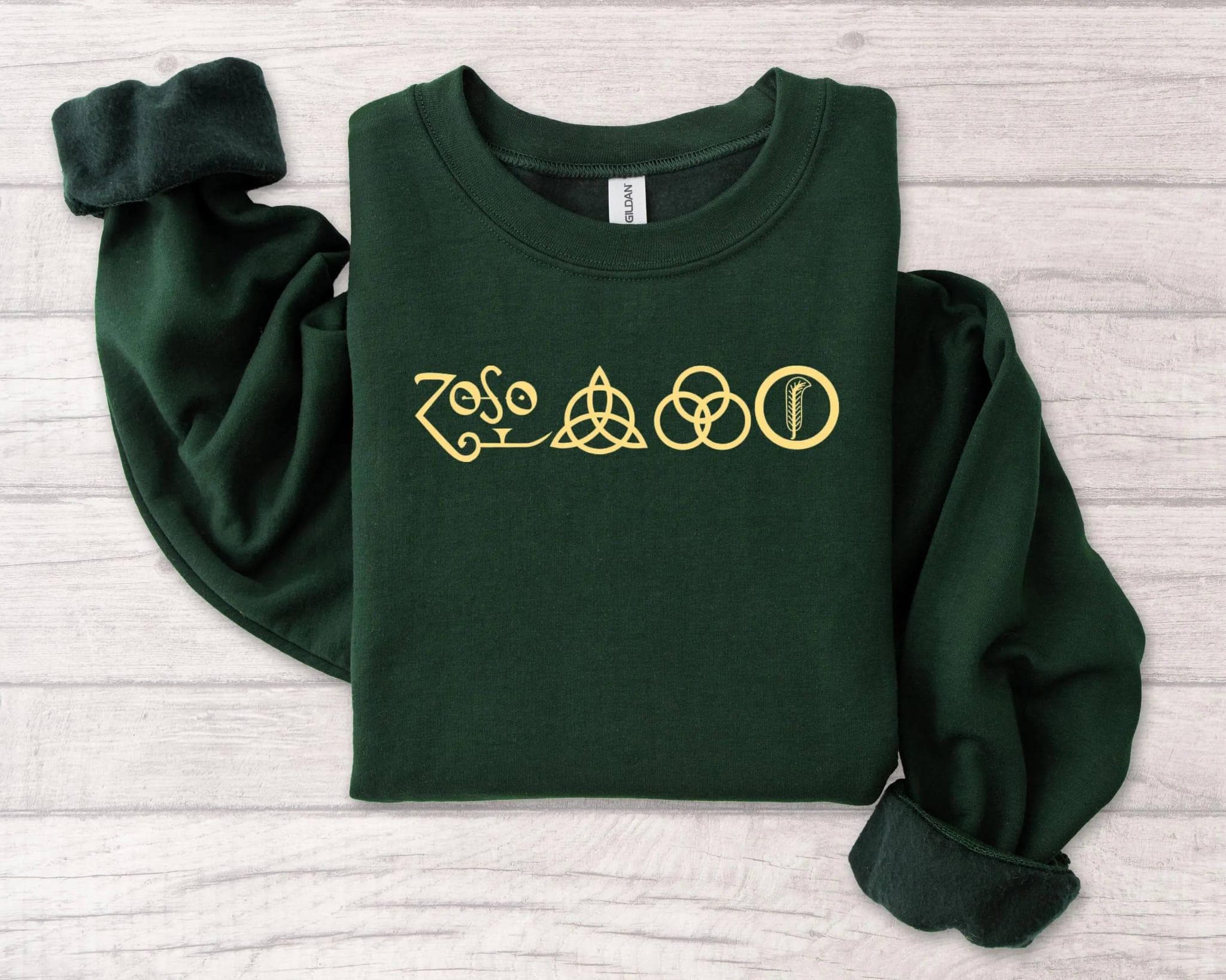 Led Zeppelin Sweatshirt - Etsy