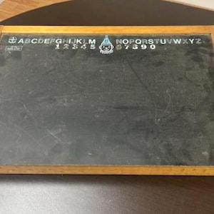 Vintage Blackboard Real Slate Chalkboard - Etsy