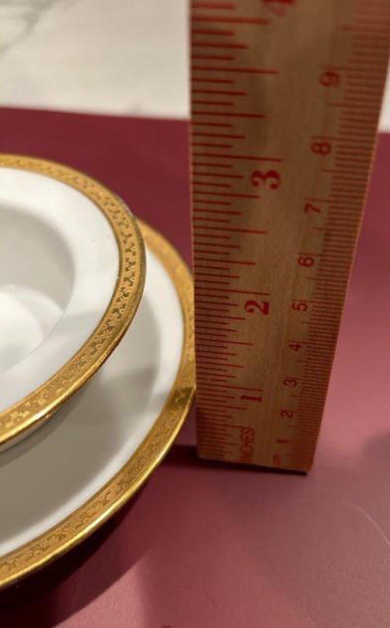 Gold Rim Ramekin Limoges Haviland Marquis Gold Rimmed Ramekin and Saucer Set - Etsy Canada