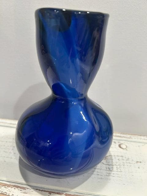 Space Age Glass Vase - Etsy