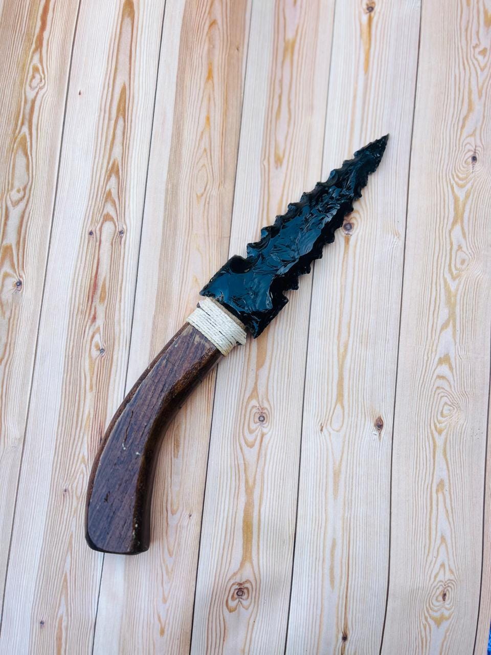 Obsidian aztec knife - Etsy 日本