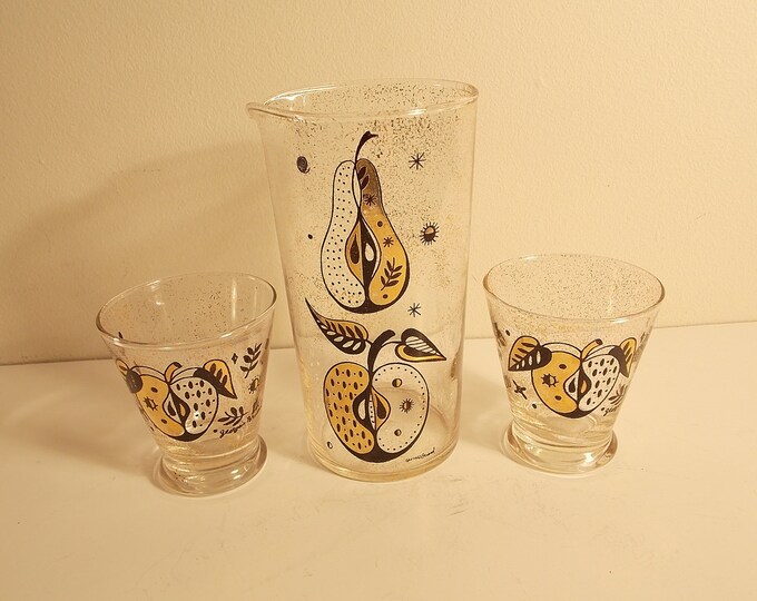 Vintage Briard Mini Martini Mixer Set Etsy