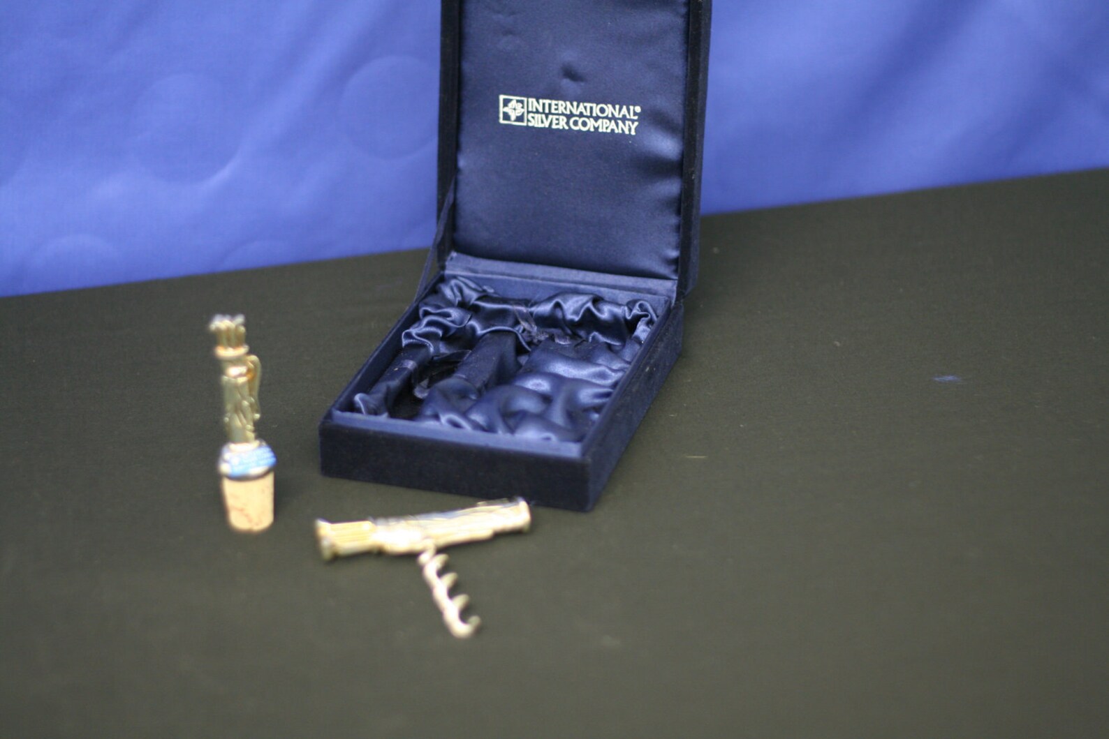 Vintage Cork and Bottle Opener by International Silver Company Etsy