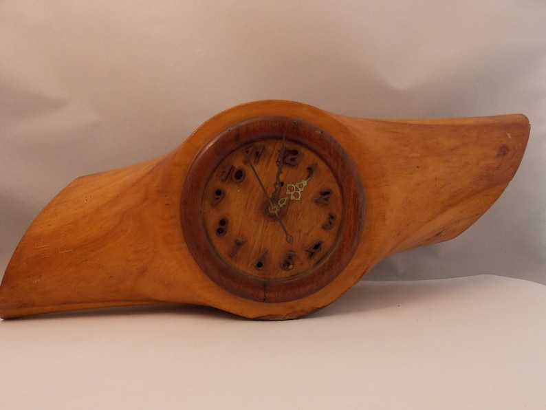 Vintage Propeller Clock Etsy