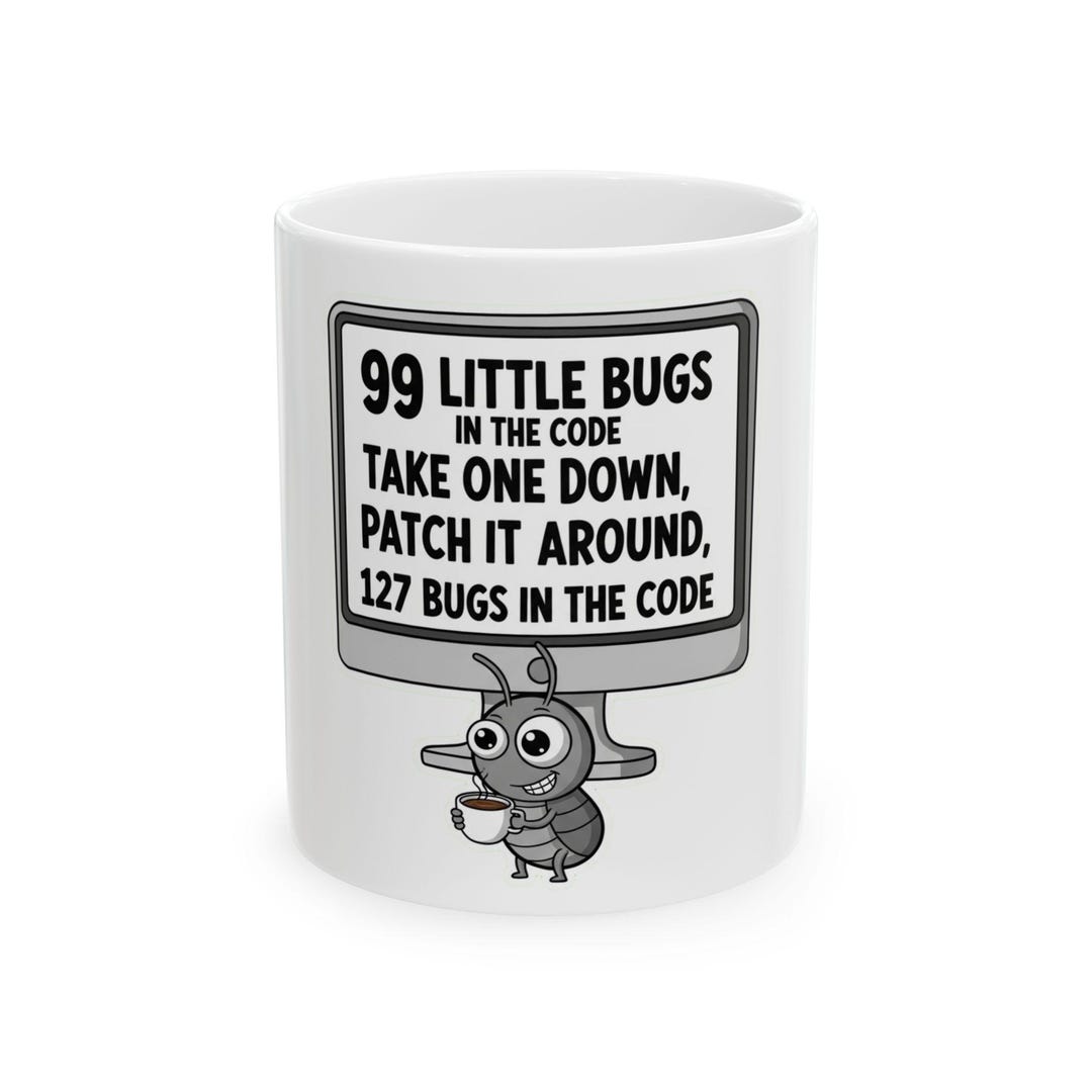Coding Humor Mug, Funny Software Developer Gift, Programmer’s Desk ...