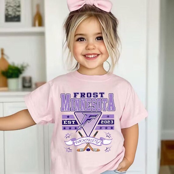Retro Minnesota Ice Hockey tshirt| Youth-Adult Game Day Shirt | Vintage Look for Sports Lovers, Perfect Gift for Kids & Adult Supporters