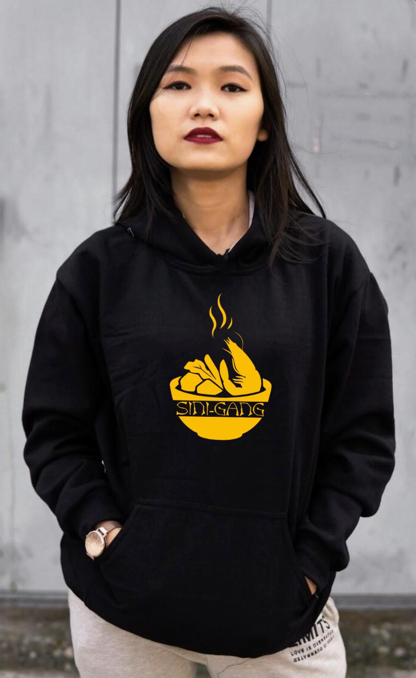 Yellow Wu-Tang H&M Wu-Tang Clan Hoodie Mens Small Black Graphic