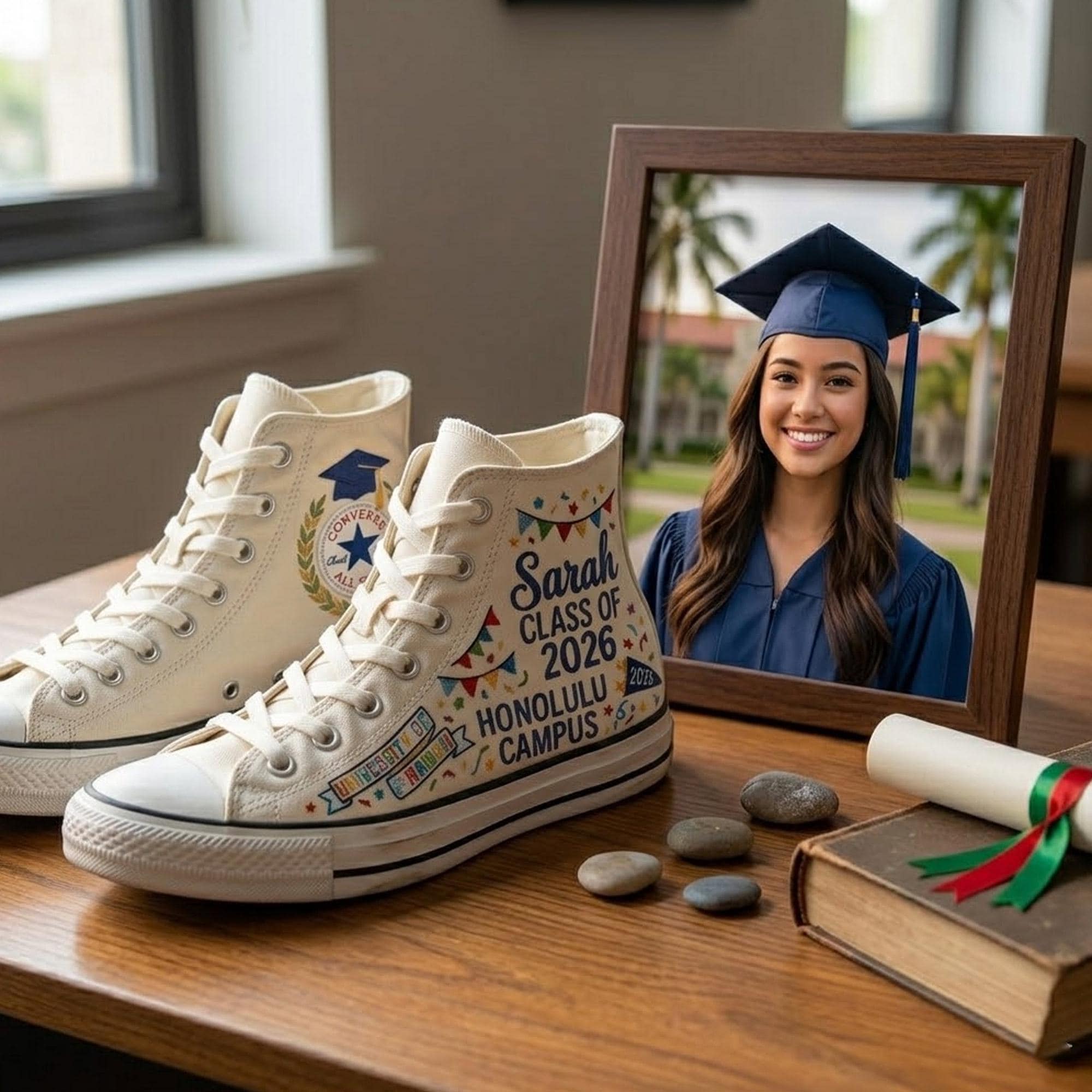 Custom Converse Graduation - Etsy