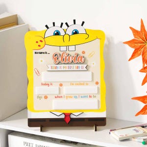 Back to School Sign, Custom Kids School Board Sign, Kindergarten 1st Day of School Sign, First Day School Wooden School Board