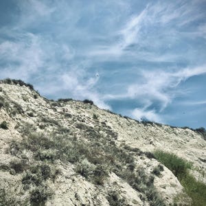 Mountain Valley Landscape Photo, Nature Wall Art Printable, Cloudy Blue Sky Digital Download, Scenic Green Hills Photography Print