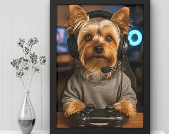 Tiny Pup, Massive Wins. Yorkie Streams with Style!