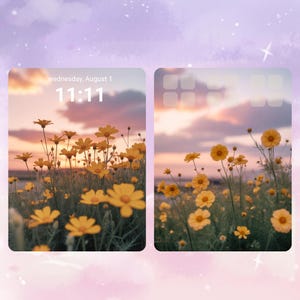 Dreamy Floral iPad Wallpaper – Romantic Aesthetic Digital Backgrounds