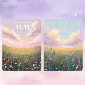 Dreamy Floral iPad Wallpaper – Romantic Aesthetic Digital Backgrounds