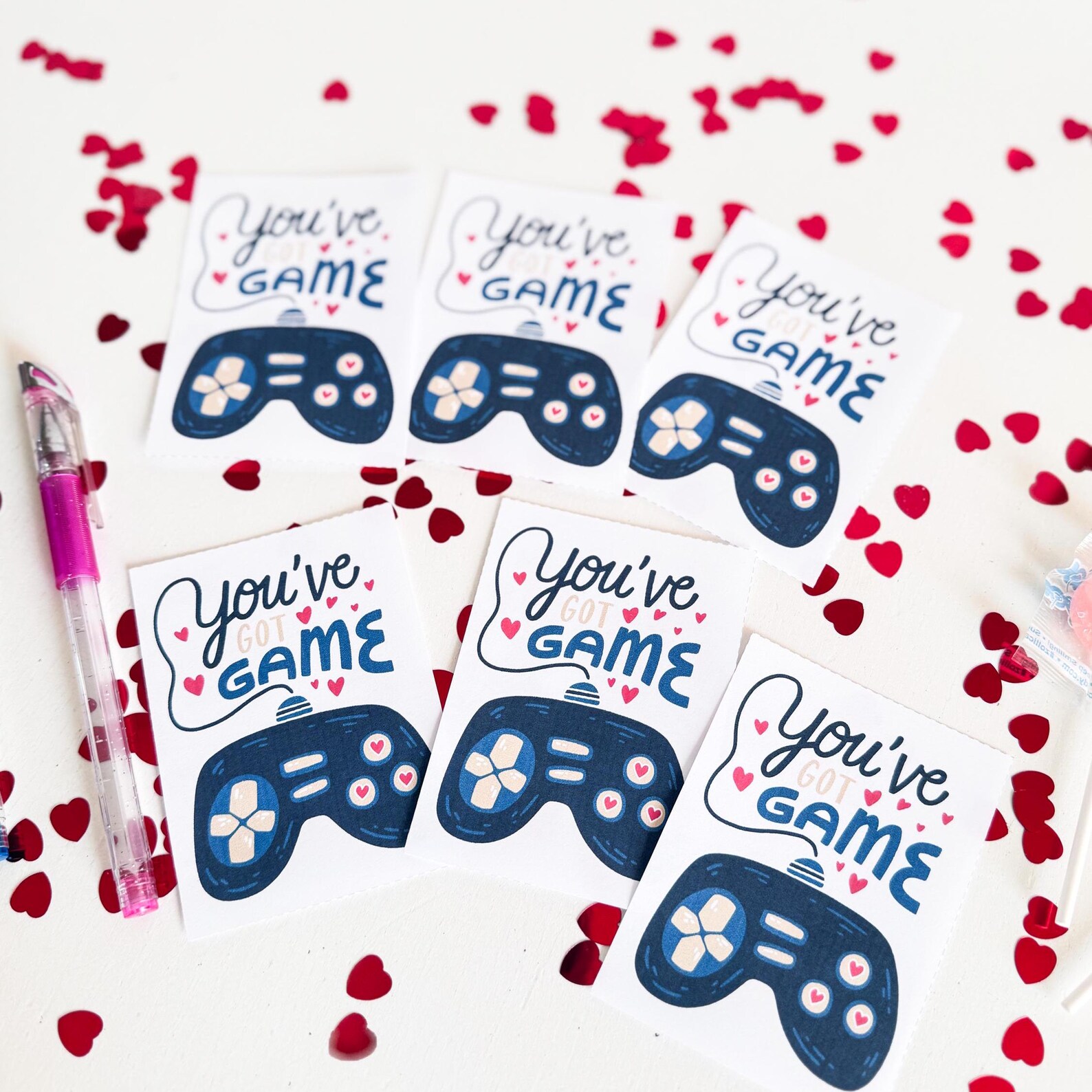You've Got Game Kids Valentines Cards | Gamer Class Valentines for Kids ...