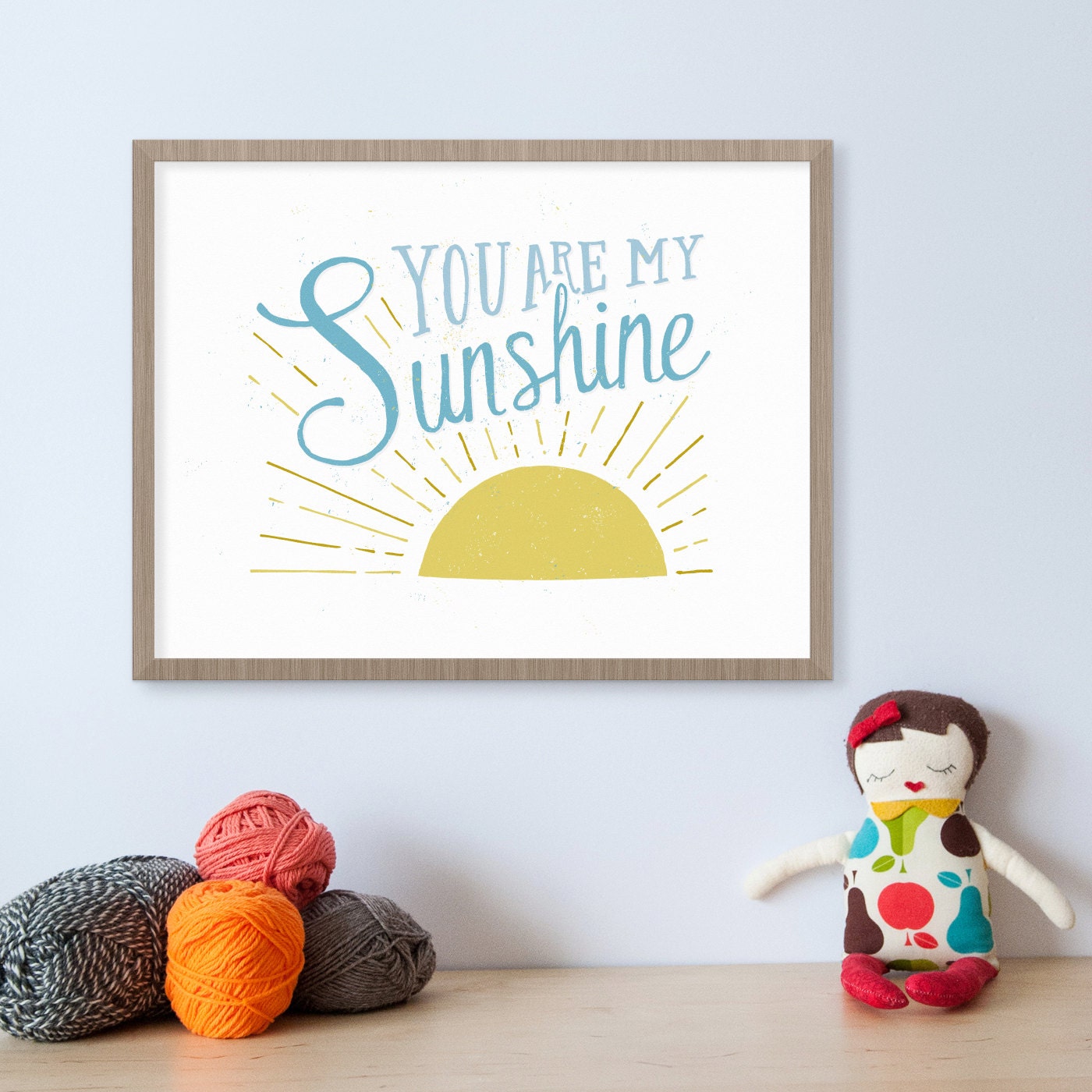 You Are My Sunshine Wall Art