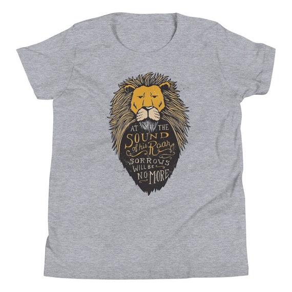 Chronicles Short Sleeve T-shirt Aslan Sound Etsy