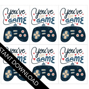 You've Got Game Kids Valentines Cards | Gamer Class Valentines for Kids ...