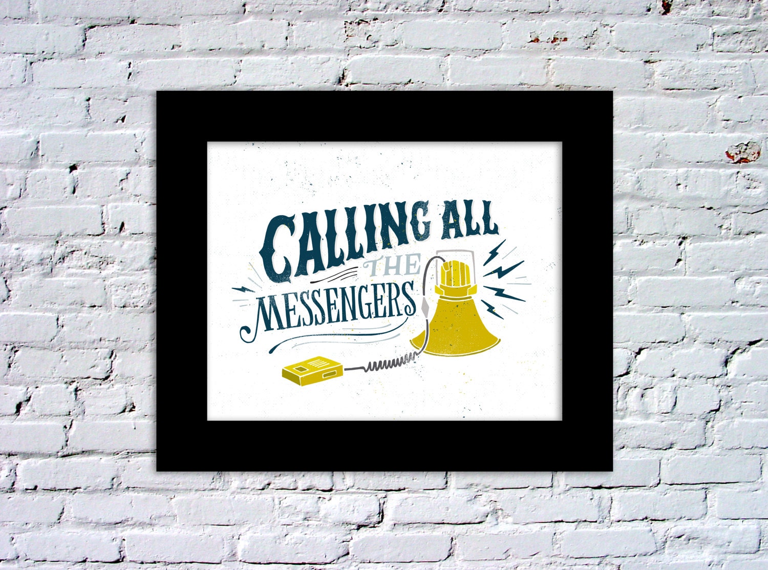 Megaphone Lecrae For King and Country Song Lyrics Print Etsy