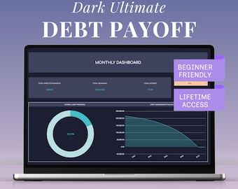 Debt Payoff Tracker Spreadsheet Snowball Avalanche Calculator Credit Card Loan Bill Template House Mortgage Free Budget Planner Google Sheet